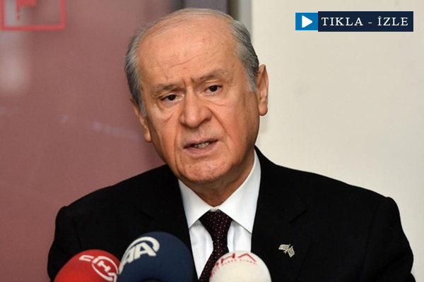 Bahçeli'nin istifa videosu ortaya çıktı