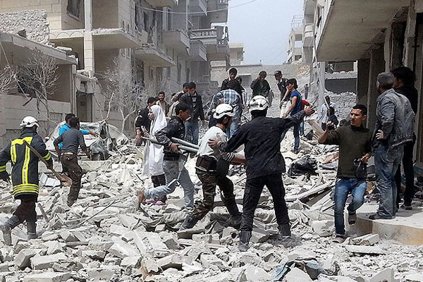 Esed ordusu yine sivilleri vurdu