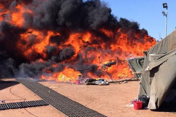 Kıbrıs’ta, sığınmacılar isyan etti