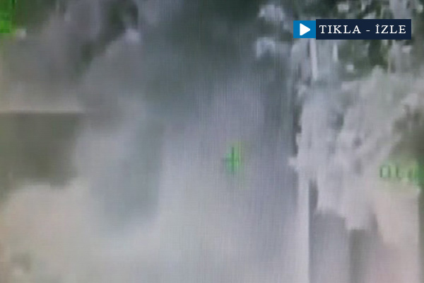 Roket PKK'lının elinde patladı