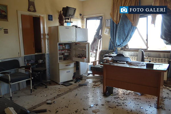 Rusya Suriye'de hastaneyi vurdu