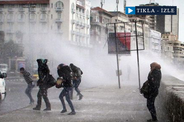 Ortadoğu'da şiddetli yağış ve fırtına