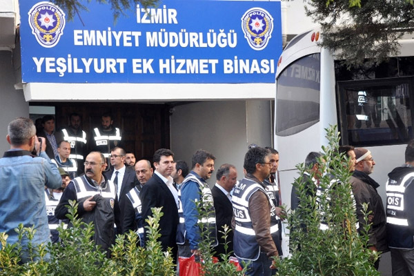 'FETÖ' zanlıları adliyeye sevk edildi