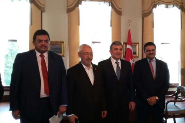 Gannuşi'den Gül'e ziyaret