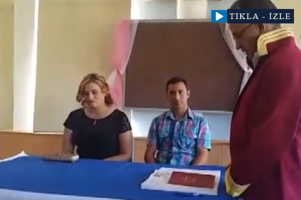 Damat 'Hayır' dedi, nikah memuru töreni terketti