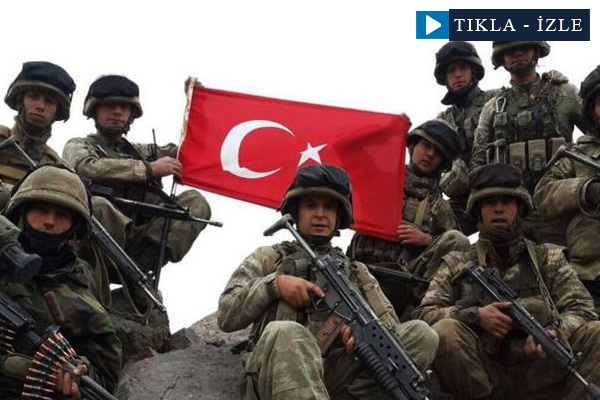 40 gün süren operasyon böyle görüntülendi