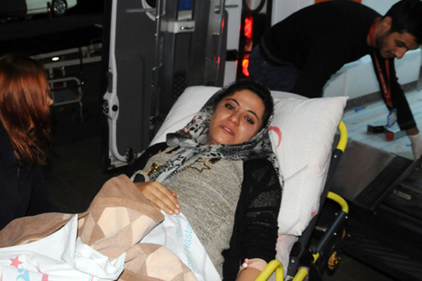 Roketatar hamile kadını yaraladı