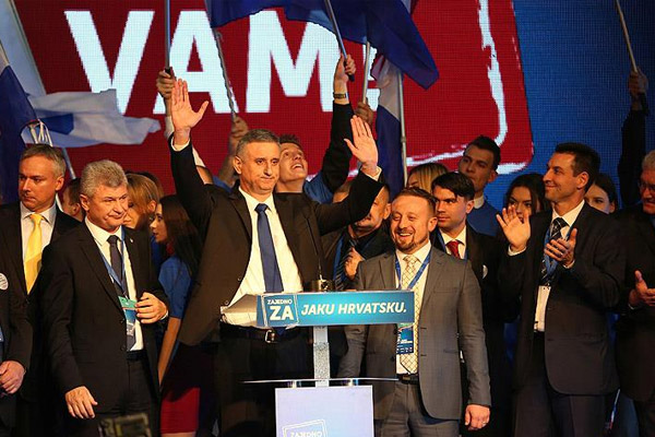 Hırvatistan'da zafer 'Vatansever' ittifakın