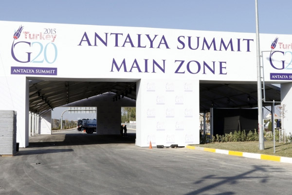 Antalya'da G20 hazırlıkları son sürat