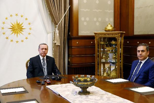 Beştepe’de sürpriz görüşme