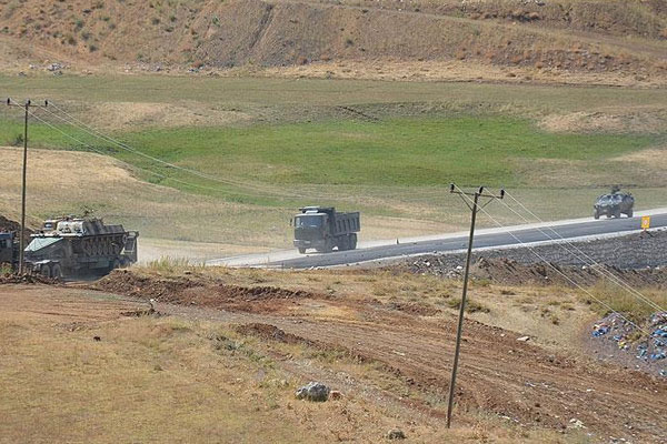 Askeri konvoya saldırı: 1 Astsubay şehit