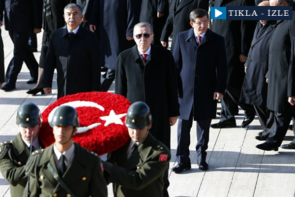 Devletin zirvesi Anıtkabir'de