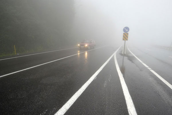 Bolu Dağı'nda sis engeli