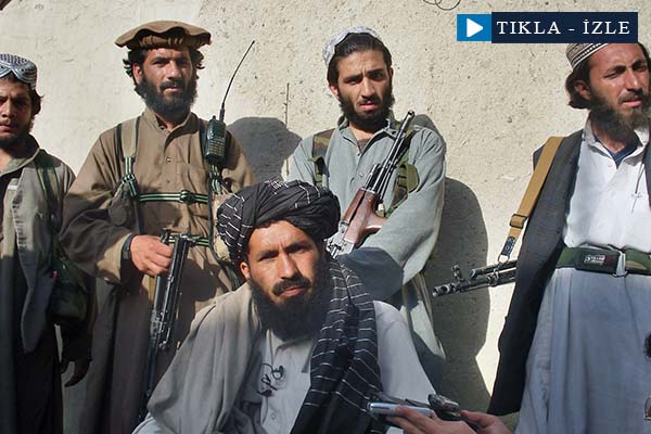 Taliban'ın yol kontrolü gizli kamerada