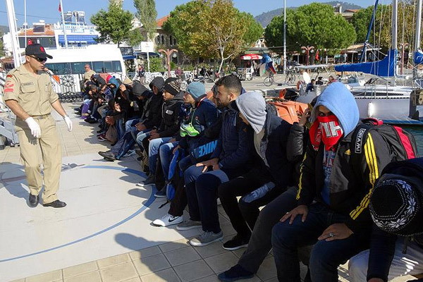 Çanakkale'de 275 kaçak göçmen yakalandı