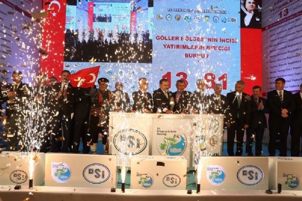 81 milyon liralık 13 tesisin temeli atıldı!