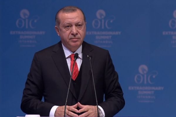Cumhurbaşkanı Erdoğan: Başkenti Kudüs olan bağımsız Filistin'den vazgeçmeyeceğiz