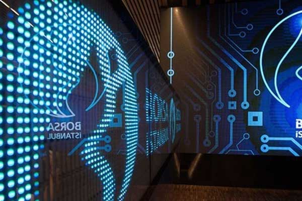 Borsa ilk yarıda yükseldi