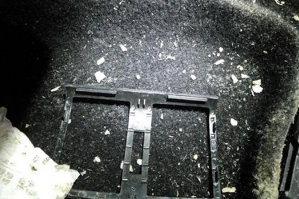 Bolu'da paspasların altına saklanan kokain ele geçirildi!