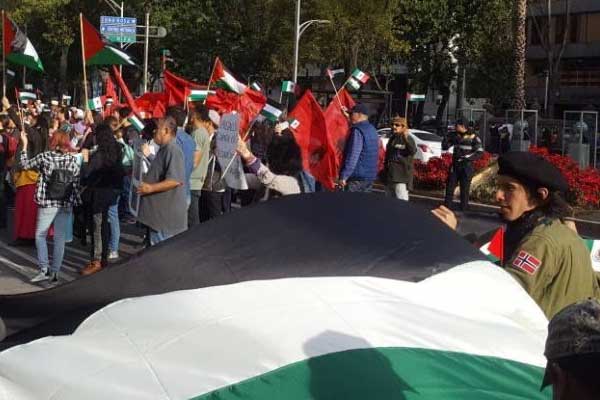 Meksika'da Kudüs mitingi