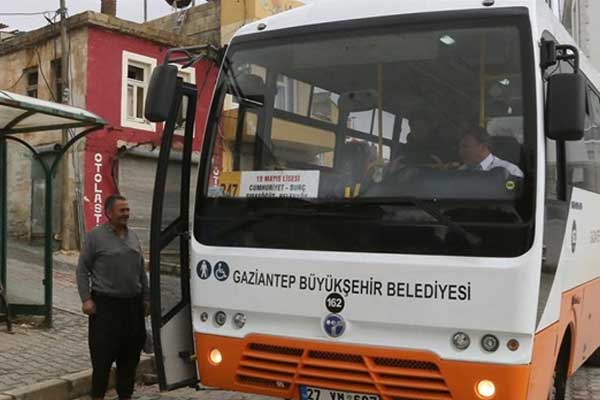 Gaziantep'te ulaşıma zam yapılmayacak