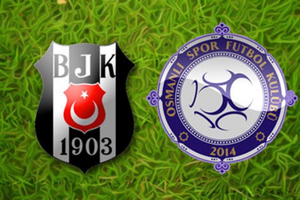 Beşiktaş, Osmanlıspor'u farklı mağlup etti