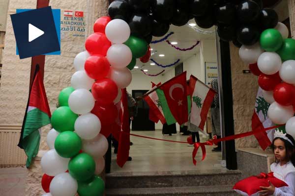 Sadakataşı’ndan Filistinli Mültecilere Anaokulu