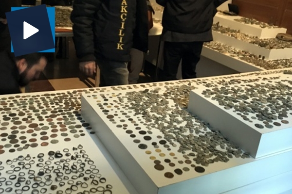 Türkiye tarihinin en büyük tarihi eser operasyonunun görüntüleri