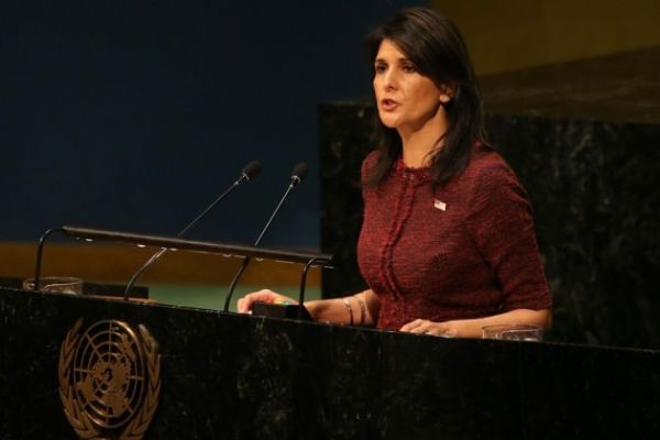 ABD Temsilcisi Nikki Haley BM'de meydan okudu!