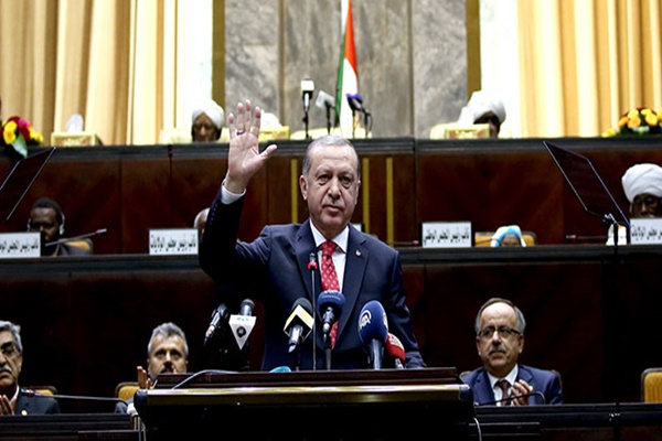 Cumhurbaşkanı Erdoğan Sudan Meclisi'ne hitap etti