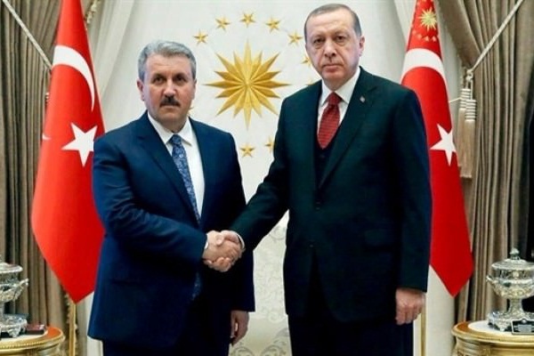Erdoğan, Destici'yi kabul etti