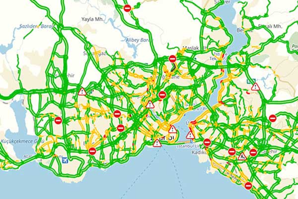 2018'in ilk günü yollar boş kaldı