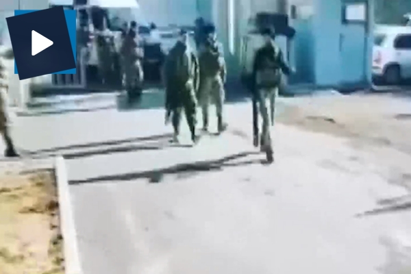 Operasyondan dönen JÖH timine coşkulu karşılama