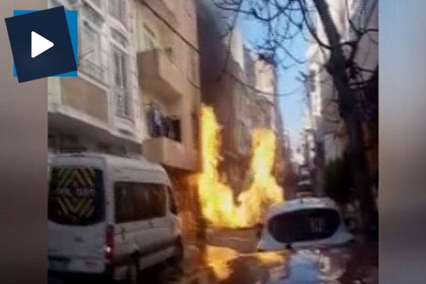 Sefaköy’de doğalgaz patlaması