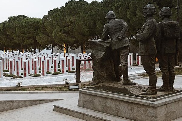 Çanakkale Savaşları'nda şehit olan 10 Gazzeli'nin adı yaşatılıyor