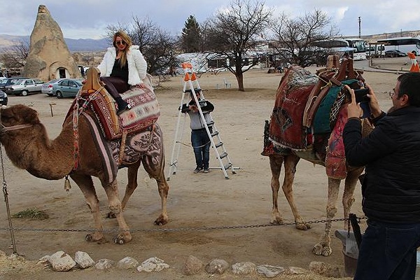 Kapadokya'da yeni yıl yoğunluğu