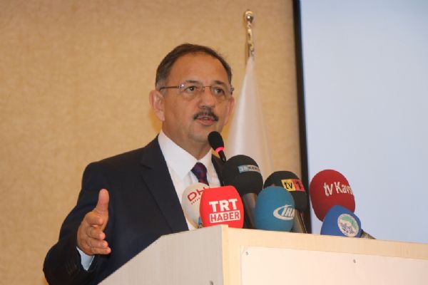 Mehmet Özhaseki: Terörden zarar görmüş 26 bin konut yeniden inşa ediliyor