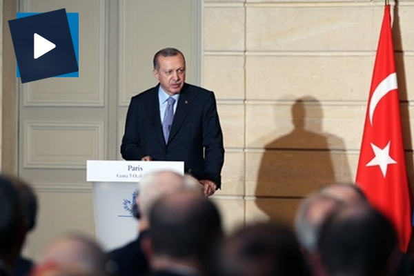 Cumhurbaşkanı Erdoğan Fransız gazeteciyi fırçaladı