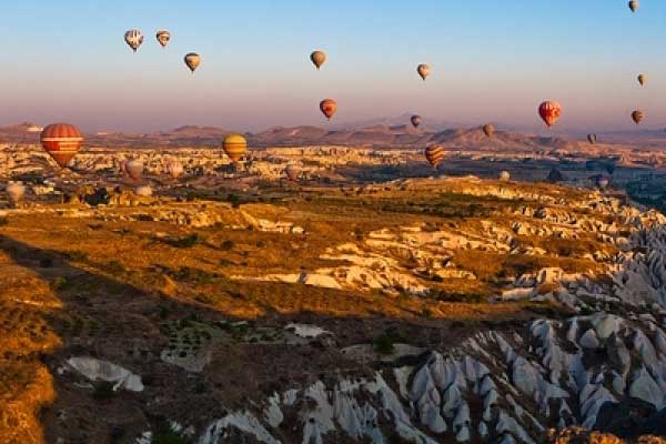 Kapadokya'ya gelen turist sayısı 2017’de yüzde 48 arttı