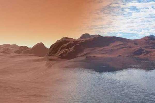 Mars yüzündeki suyu sünger gibi emmiş olabilir