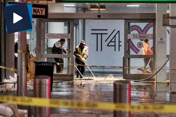 New York JFK Havalimanı'nı su bastı