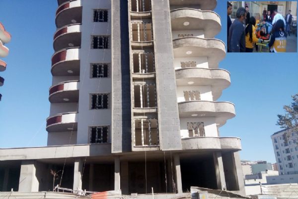 Adıyaman'da iskele 8. kattan yere çakıldı: 1 ölü, 1 ağır yaralı