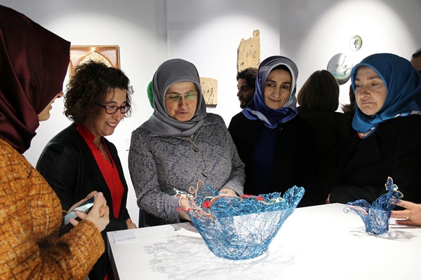 İSMEK ‘Emek Sergisi'ni Hatice Uysal açtı