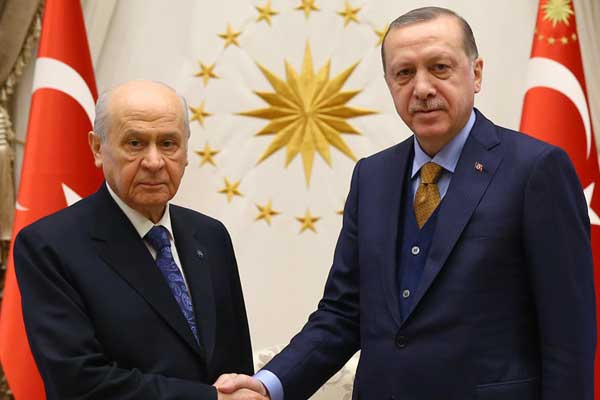 Beştepe'de ittifak zirvesi