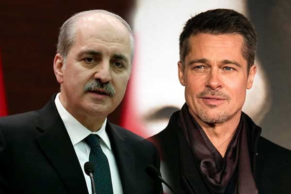 Numan Kurtulmuş: Brad Pitt ile görüşülüyor