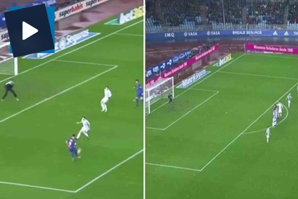 Barcelona Sociedad'ı bu müthiş gollerle geçti