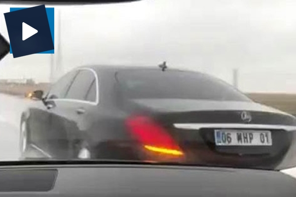 Bahçeli'nin makam aracıyla yolculuğu tıklanma rekoru kırıyor