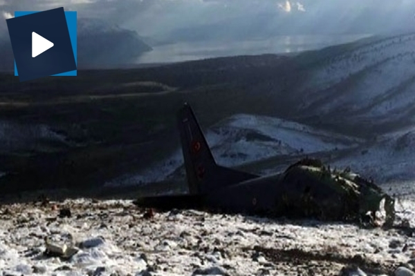 Isparta'da CASA tipi askeri uçak düştü: 3 şehit