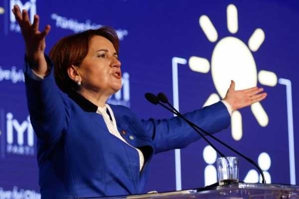 Akşener, 'eğitim kampları' iddiası için ifade verdi