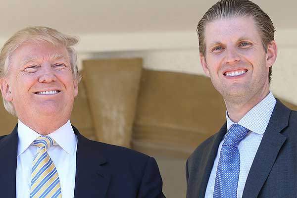 Trump'ın oğlu Eric: Babam ırkçı değil, sadece yeşili görür